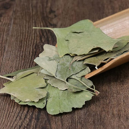Dried Ginkgo Biloba Leaves Ginkgo Biloba Dried Loose Leaves - Gingko Maidenhair Tree Yinxingye (250 Grams)