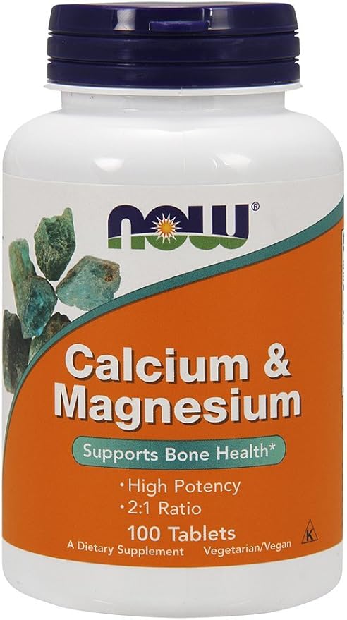 NOW FOODS Cal Mag 500/250mg, 100 CT
