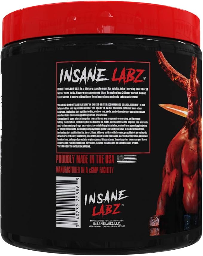 Insane Labz Psychotic Hellboy Amino - Fruit Punch