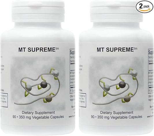 Supreme Nutrition MT Supreme, 90 Pure Herbal Combination Vegetarian Capsules (Pack of 2)