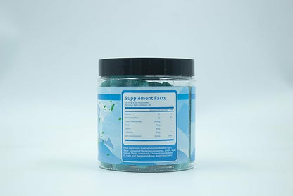 Mint Flavor Creatine Monohydrate Gummies for Men & Women,Contains L-Taurine + Vitamin B12, Betaine, L-Citrulline for Improve Exercise Endurance, Muscle Strength -120 Count