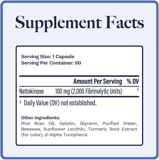 Cardiovascular Support Bundle | Nattokinase 100 mg & Omega 3 Fish Oil