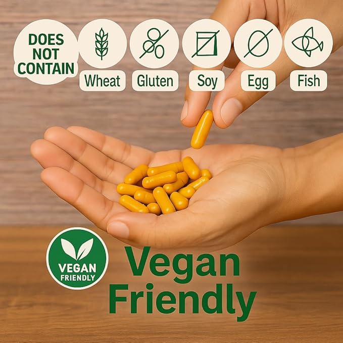 Me First Living Turmeric Curcumin 1000 mg 95% Curcuminoids, Bioperine 10 mg, 19x More Potent Than Others, Increased Absorption, Non-GMO, Organic Turmeric, Vegan, Gluten Free, 60 Capsules