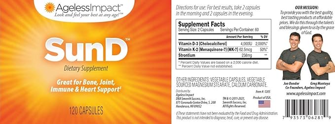SunD Vitamin D Supplement