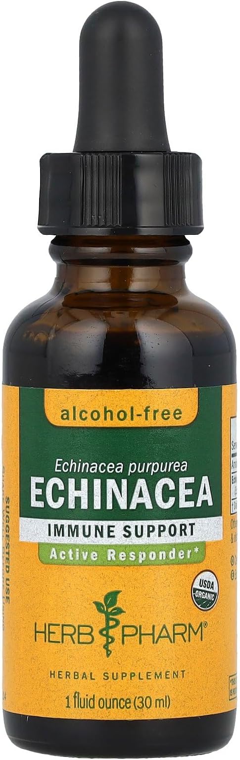 Herb Pharm Organic Echinacea Glycerite, 1 FZ