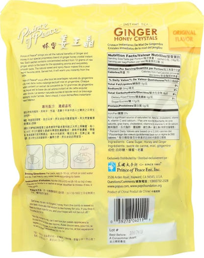 Best Ginger Tea with Honey Crystals 30 bags