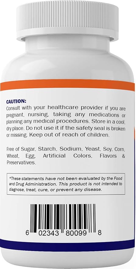 Vitamatic Vitamin B1 (Thiamine) 500mg, 120 Capsules