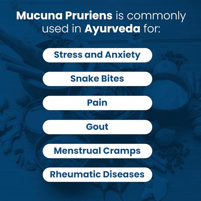 Well of Life: Mucuna Pruriens 60 Veggie Capsules, Supplement for Relaxation, Mood & Well-Being, 15% Extract Natural, USA Made, No Color Added No Artificial Ingredients & Non-GMO