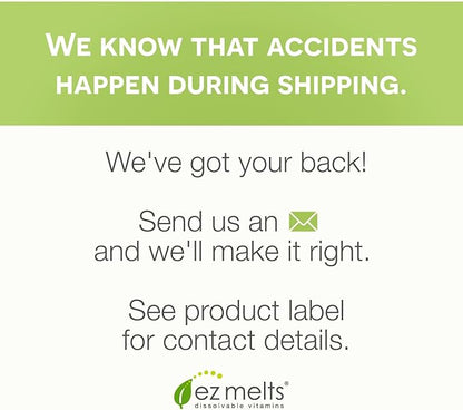 EZ Melts Dissolvable Biotin 5,000 mcg, Hair, Skin & Nail Support, Sugar-Free, 3-Month Supply