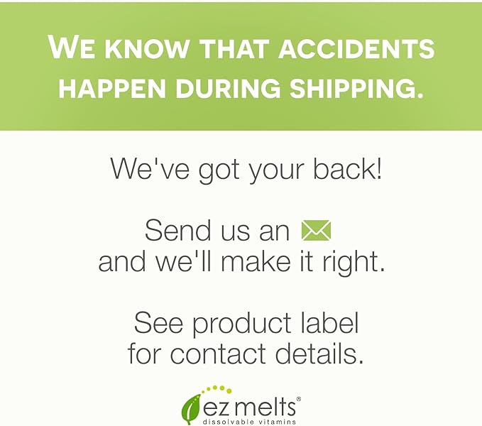 EZ Melts Dissolvable Iron Supplement 18 mg, Sugar-Free, 3-Month Supply