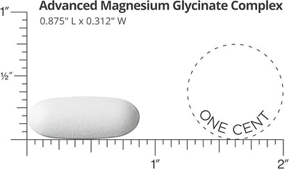 DOCTORS' PREFERRED Advanced Magnesium Glycinate Complex, Enhanced Absorption Technology, Highly Potent, Gentler, Doctor-Developed Formula. Heart Health, Mood Health and More 420 mg, 30-Day Supply