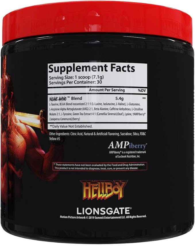 Insane Labz Psychotic Hellboy Amino - Fruit Punch
