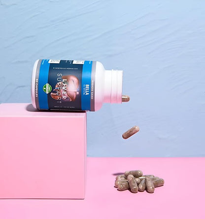 Bella All Natural Liver Support Capsules