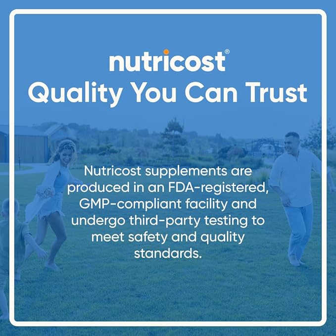 Nutricost Glucosamine 1800mg with Chondroitin & MSM, 240 Tablets, 120 Servings - Non-GMO, Gluten Free