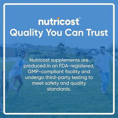 Nutricost Glucosamine 1800mg with Chondroitin & MSM, 240 Tablets, 120 Servings - Non-GMO, Gluten Free
