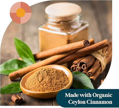 Pattern Wellness Berberine Supplement with Organic Ceylon Cinnamon - Antioxidant Support - Whole Body Health - Healthy Cholesterol Support - USA Manufactured - 60 Non-GMO Capsules