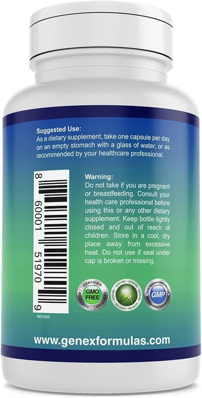 Genex Formulas Nicotinamide 500mg (3-Pack) Vitamin B3 Flush Free Niacin Capsules for Healthy Skin - Niacinamide Supplement Pills help Produce Keratin & Support Skin Cell Health & Energy (300 Capsules)