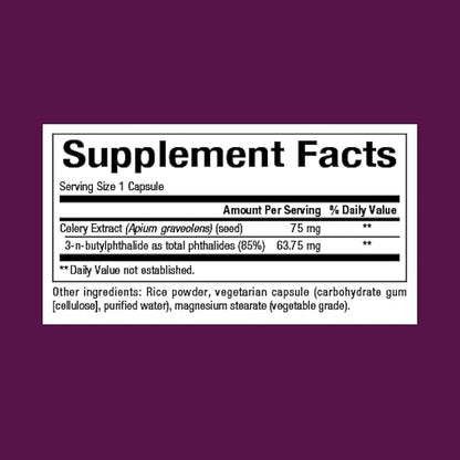 Natural Factors, Celery Seed, Concentrated Celery Extract for Healthy Circulation & Heart Support