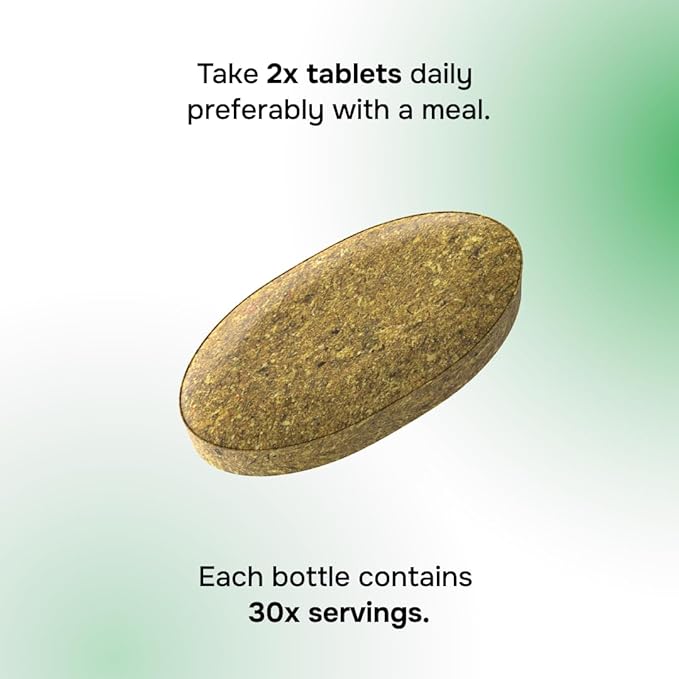 Green Fuel Organic Greens Tablets - Organic Greens, Fruit and Vegetable Blend