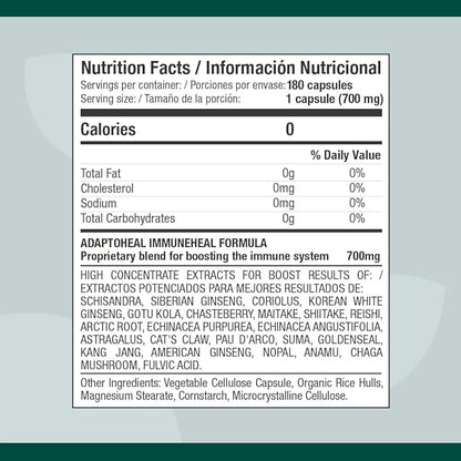 Hormobalance + Immuneheal – Adaptogen Blend (180 Capsules ea.)