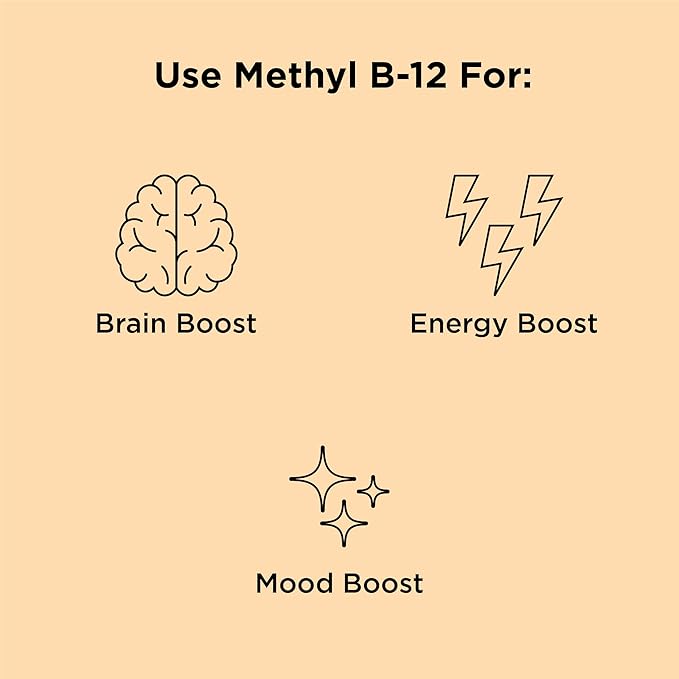 nbpure Organic & Vegan Vitamin Methyl B12 Spray – Natural Energy, Mood, & Nerve System Support for Women, Men, Kids – 500mcg Liquid Methylcobalamin Per Spray
