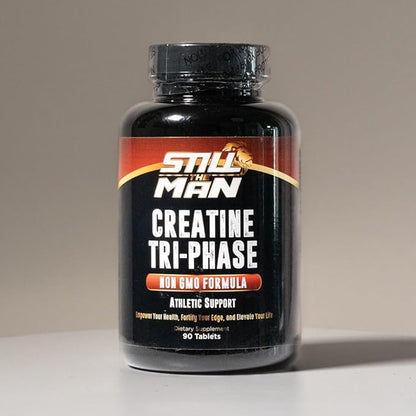 Super Premium Tri-Phase Creatine a Combination of Three Types of creatine for Maximum Results Without All The Negatives