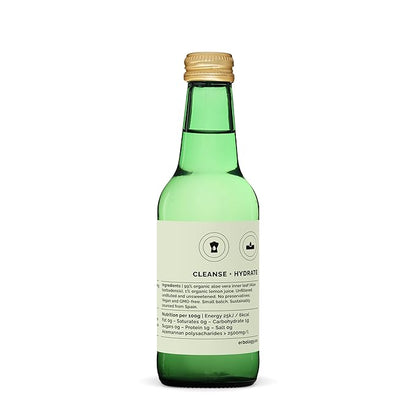 Organic Aloe Vera Inner Leaf Juice 8.5 fl oz - 8 Servings - Acemannan Polysacharides > 2500mg/l