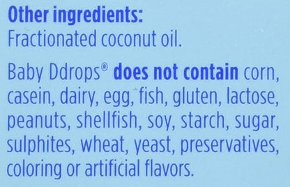 Ddrops Baby Drops Yellow, 540 Count (Pack of 6)