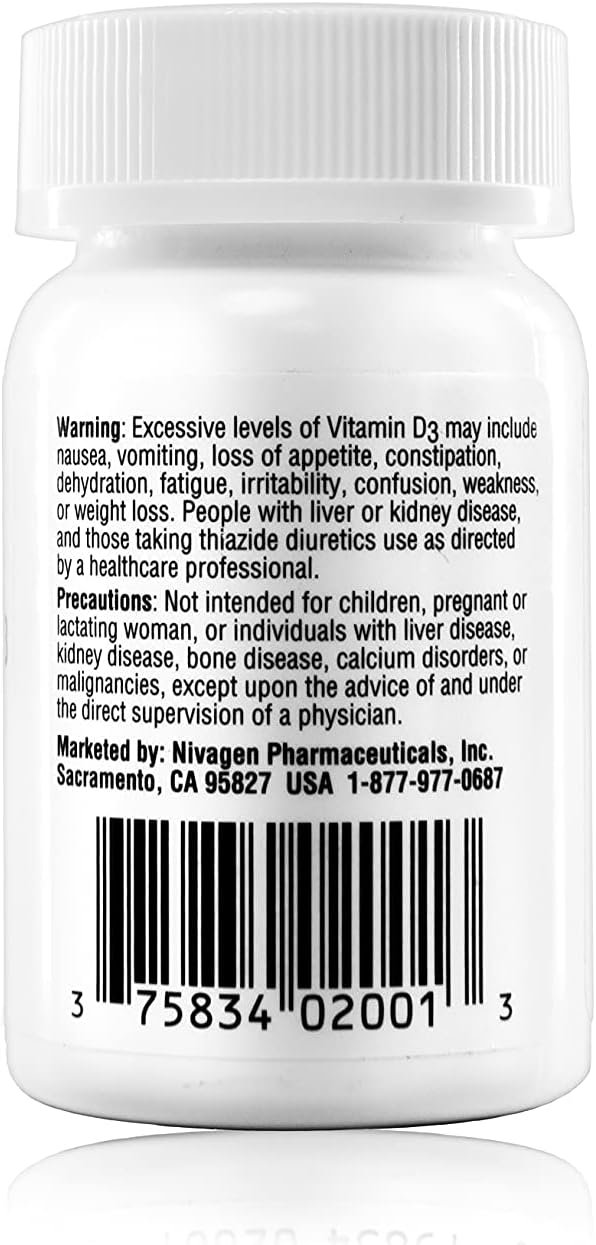 Pharmaceuticals Inc Vitamin D3 50,000 IU Capsule (100)