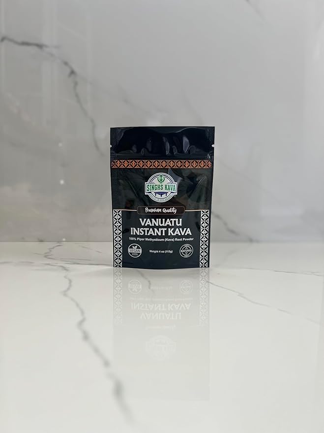 Micronized Instant Kava Powder (Vanuatu, 4oz) 1