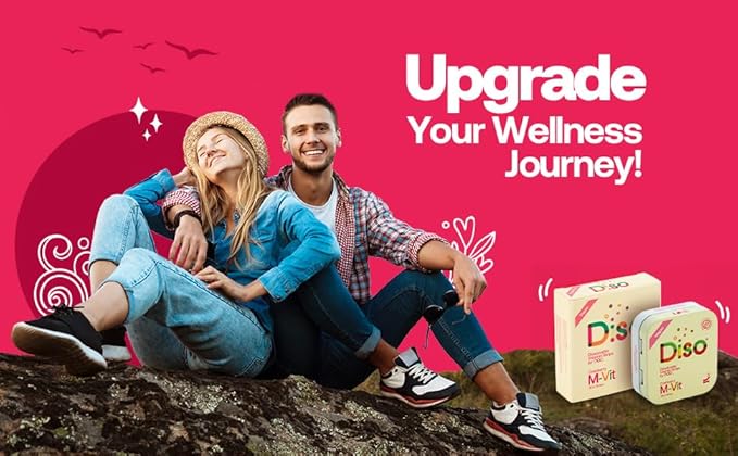 DISO - M-VIT - Multivitamin Dissolvable Oral Supplement Strips (melt in Your Mouth), Cranberry Flavor, Vegan, Sugar Free, High Absorption, Gluten Free, Individually Wrapped, 30 Count