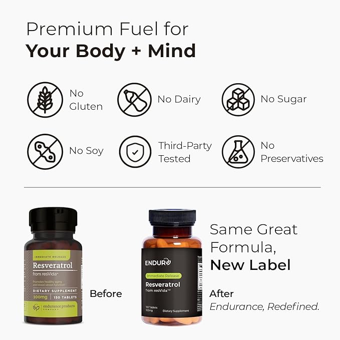 Resveratrol Supplement – Grape Skin Extract - 100mg Trans-Resveratrol Antioxidant - 150 Tablets - Promotes Anti-Aging & Cardiovascular Support Company