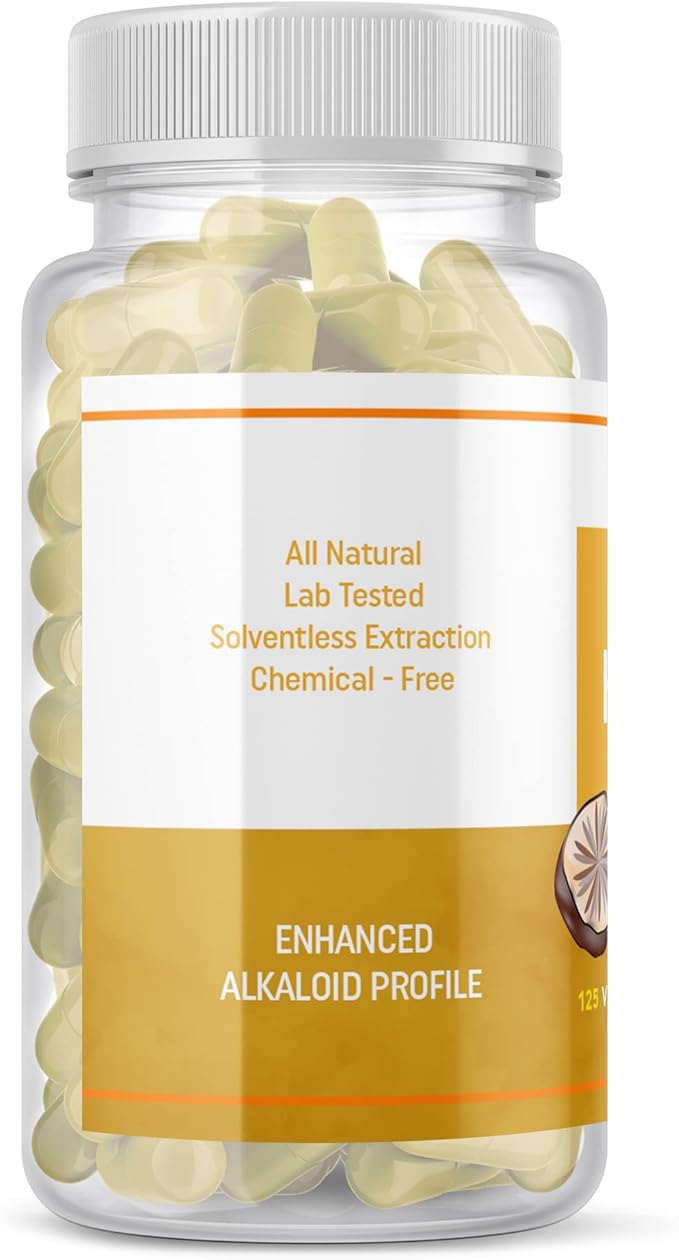 Kava Kava Root Calming Supplement Capsules – Supports Relaxation and Mood Balance with Natural Herbal Kava Extract – Non-Habit Forming, Gluten-Free – 125 Vegan Capsules