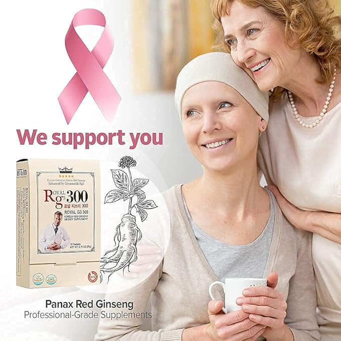 RG3 300- Ginsenosides Rg3 Enhanced + Korean Panax Red Ginseng Capsules Gin Hongsam Premium Bundle