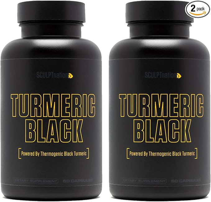 Sculpt Nation by V Shred Powerful Turmeric Supplement - Turmeric Curcumin with Black Pepper & Patented Ingredients for Joint Health - 60-Day Supply