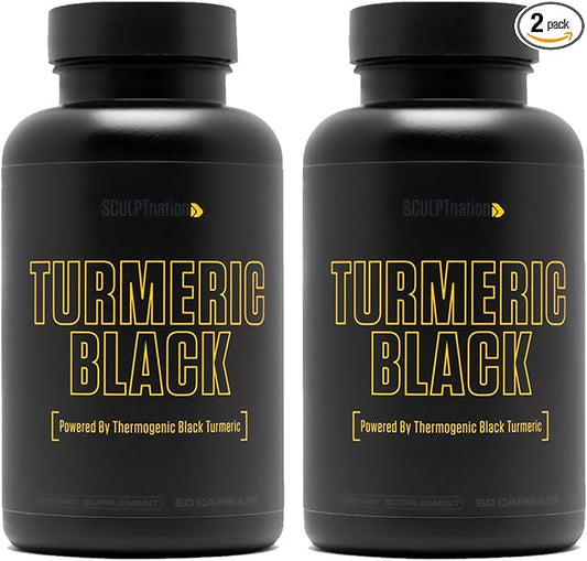 Sculpt Nation by V Shred Powerful Turmeric Supplement - Turmeric Curcumin with Black Pepper & Patented Ingredients for Joint Health - 60-Day Supply