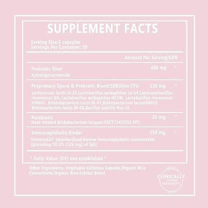 Vaginal Probiotics for Women pH Balance with Prebiotics and Lactobacillus Probiotic Blend - Vaginal Health Supplement - Promote Healthy Vaginal Odor & Vaginal Flora,60 Count