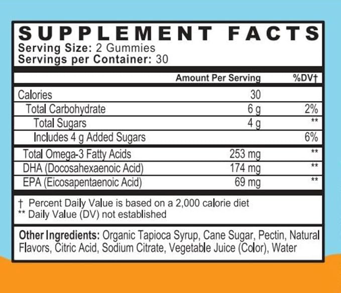 Best Nest Wellness Mama Bird Kids Omega-3 Gummies