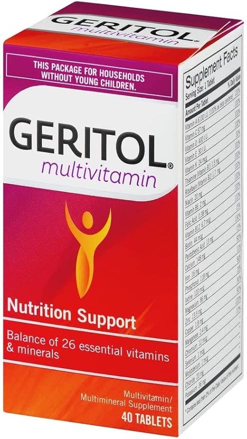 Geritol Complete Tablets 100 Tablets (Pack of 4)