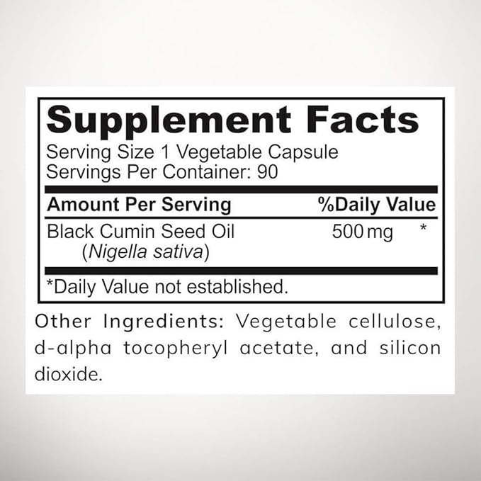 Halal Black Seed Oil (3-Pack) Cold-Pressed Nigella Sativa, Supports Heart, Brain, Joints, Immune Health, Non-GMO, Made in USA - Halal Vitamins