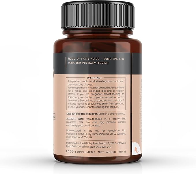 Ultra Pure Krill Oil 500mg x 720 Capsules (6 Bottles of 120) - Sourced in The Unpolluted Waters of Antarctic Providing a Rich Supply of Astaxanthin and Omega 3