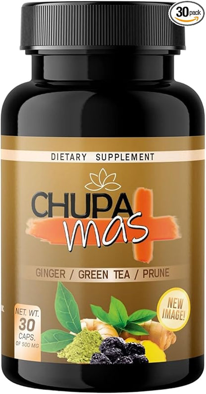 Ginger Green Tea Prune 30 Capsules 500mg