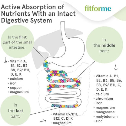FitForMe Bariatric Multivitamins After Gastric Sleeve - One a Day WLS Optimum Capsule Starter Pack - 10 Days Supply of Vitamins, Minerals & Iron, Scientifically Proven