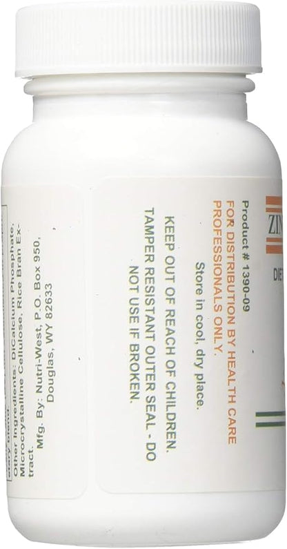 NutriWest, Zinc Chelate 16 mg 90 Tablets