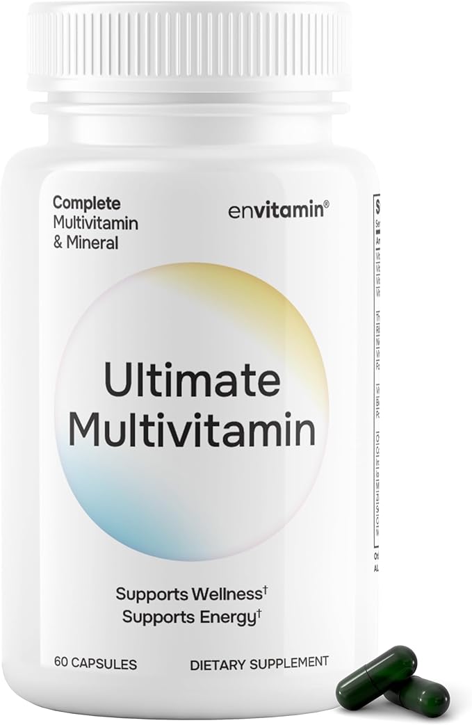 Ultimate Multivitamin Multimineral and Superfood with 42 Fruit and Vegetable Blend, 60 Count