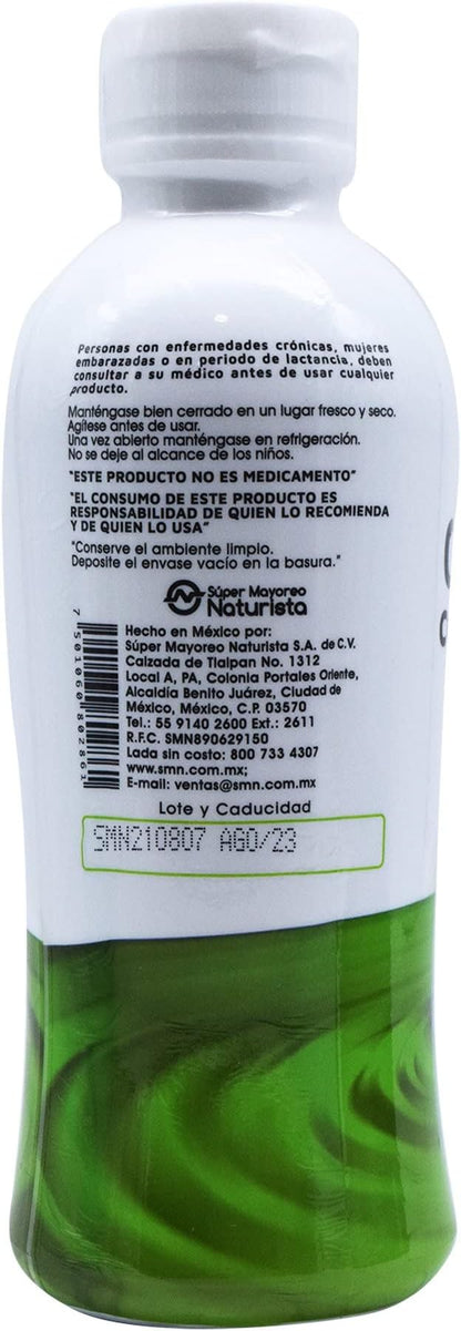 Vidanat Liquid Chlorophyll with Spirulina – Mint Flavor – 500ml (16.9 fl oz) – 100 Servings – Natural Detox & Cleanse, Immunity Support & Energy Booster