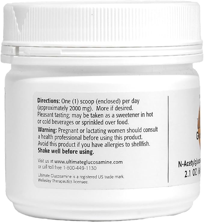 Wellesley Therapeutics Inc, Mobility & Comfort, Long Term Joint Maintenance, Non-GMO, Gluten-Free, Dairy-Free, 60g, 30 Servings