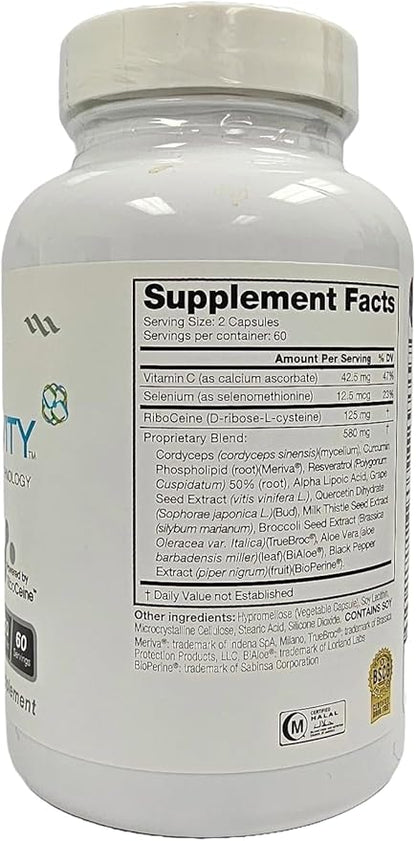 Advanced Riboceine Technology, 120 Vegetable Capsules, 60 Servings (Pack of 2)