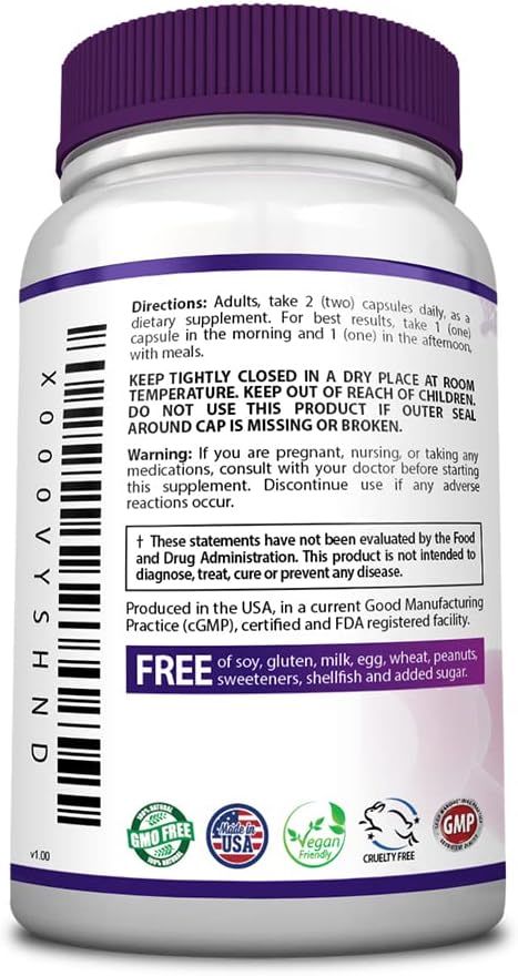 ThyrAid - Thyroid Supplement - Iodine, Kelp, Ashwagandha - Vegan - 60 Capsules (1 Month Supply)