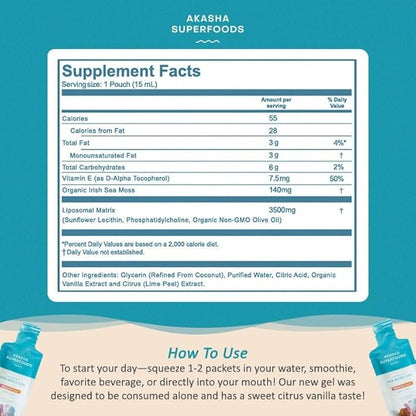 Sea Moss Capsules & Irish Sea Moss Gel